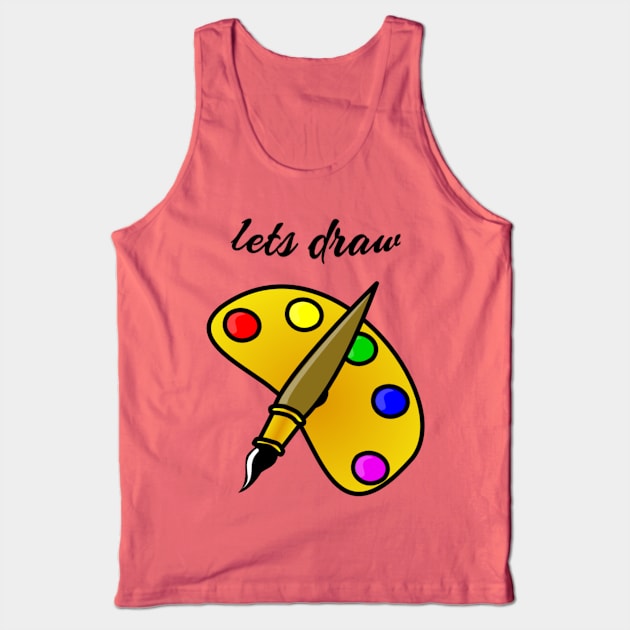 Draw Tank Top by Ledos